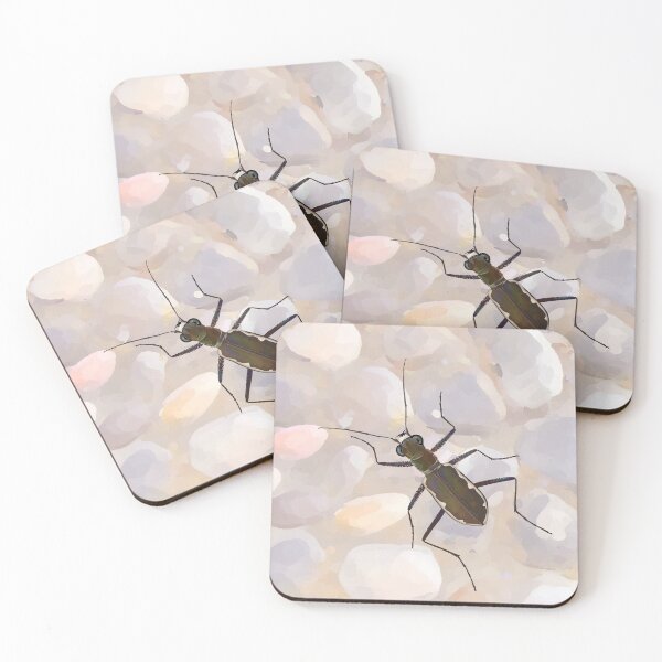 Item preview, Cobblestone tiger beetle, Cicindela marginipennis designed and sold by thevexedmuddler.