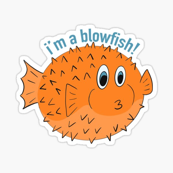 Blowfish Stickers Redbubble