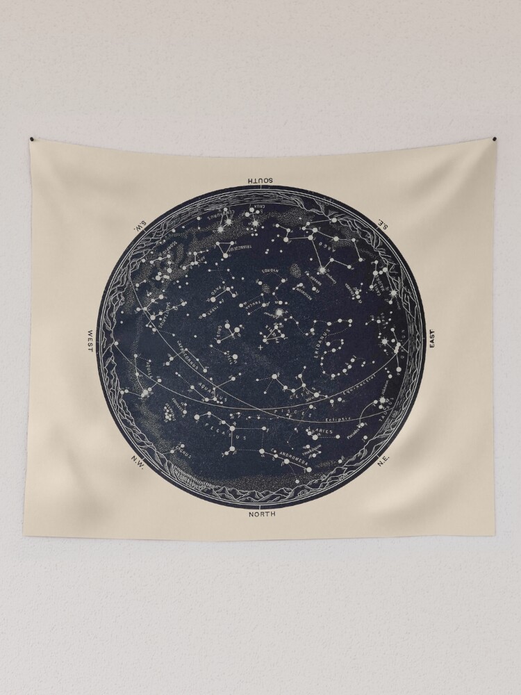 Constellation best sale map tapestry