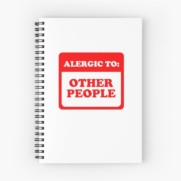 Item preview, Allergic To Other People designed and sold by Yipptee Shirts.