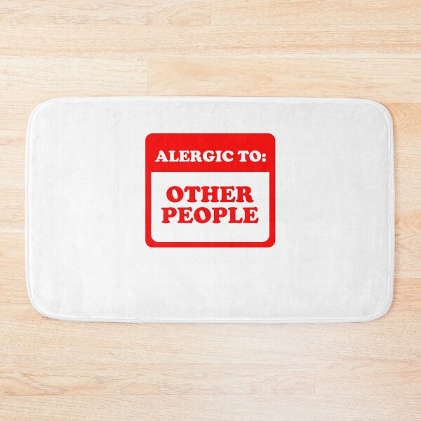 Item preview, Allergic To Other People designed and sold by Yipptee Shirts.