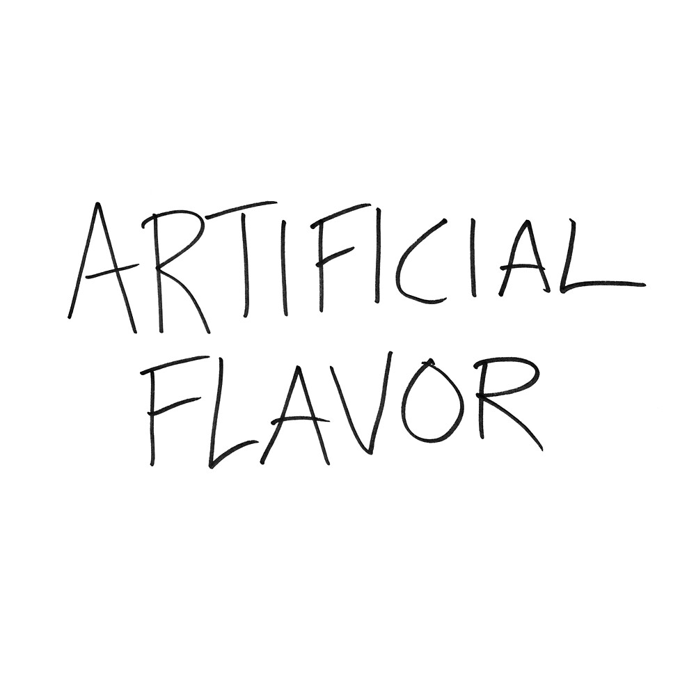 "ARTIFICIAL FLAVOR In Marker by Mautner Design" by mautnerdesign