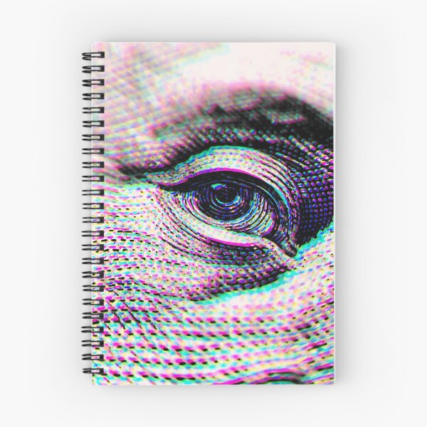 Item preview, Dramatic Dollar Glance - Vaporwave Design Wallpaper  designed and sold by Dator.