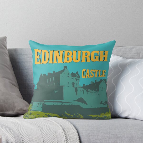 Item preview, Edinburgh Castle- Retro Illustration designed and sold by winkeltriple.