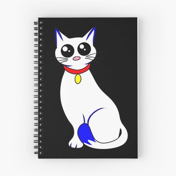 Item preview, White kitty designed and sold by Melanie Jeyakkumar.