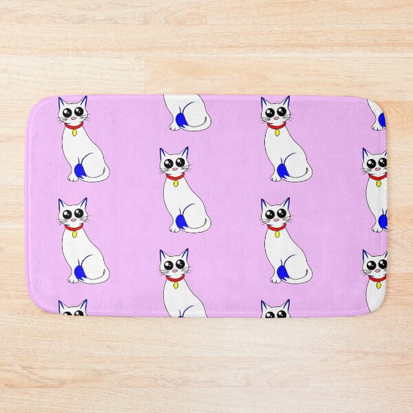 Item preview, White kitty designed and sold by Melanie Jeyakkumar.