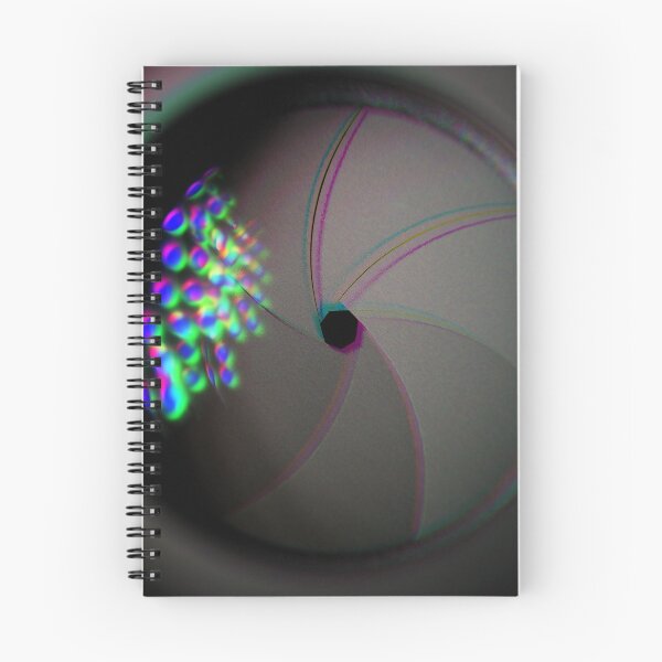 Item preview, Closed Aperture | 3D Jitter Effect Design Wallpaper designed and sold by Dator.