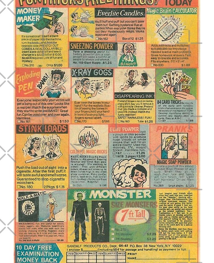 Vintage Comic Book Advertisements/Ads | iPad Case & Skin