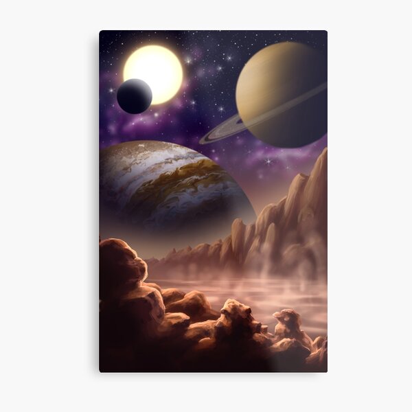 The Planets Metal Print
