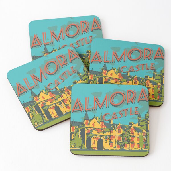 Item preview, Balmoral Castle- Retro Illustration designed and sold by winkeltriple.