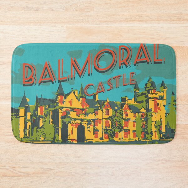 Item preview, Balmoral Castle- Retro Illustration designed and sold by winkeltriple.