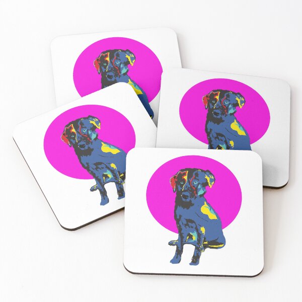 Item preview, Colorful Pop Art Rock 'n Roll Australian Cattle Dog Mix designed and sold by OldGate.