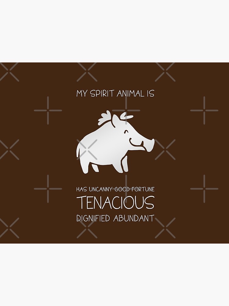 Spirit Animal Boar Spirit Animal Boar