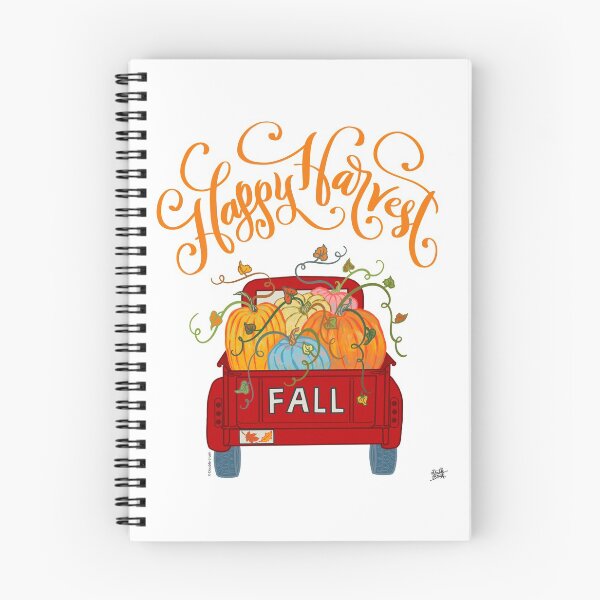 Item preview, Happy Harvest Autumn Season Fall Pumpkin Truck  designed and sold by DoubleBrush.