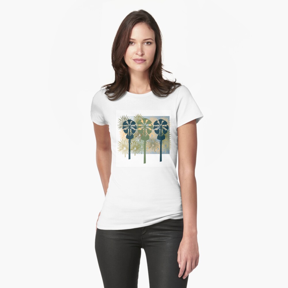 Item preview, Fitted T-Shirt designed and sold by myoldflorida.