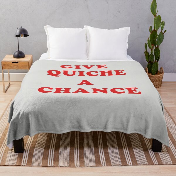 Item preview, Give Quiche A Chance designed and sold by Yipptee Shirts.