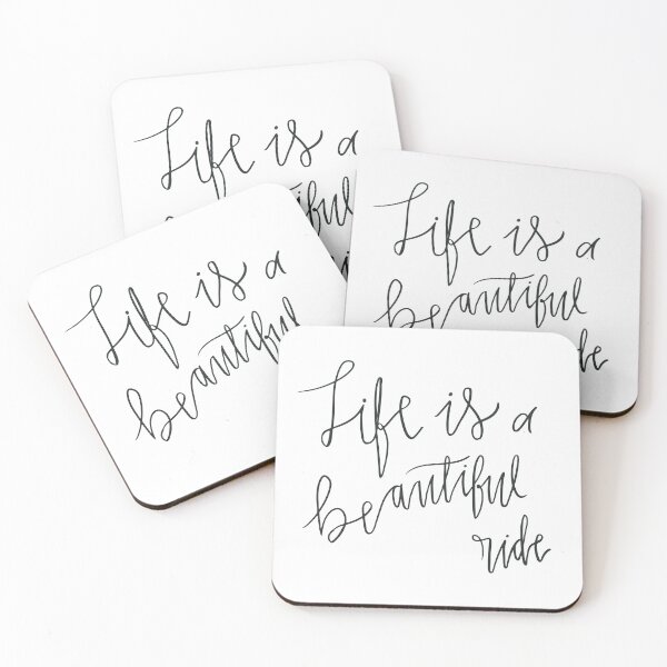 Item preview, Life is a beautiful ride designed and sold by ECLECTICimprint.