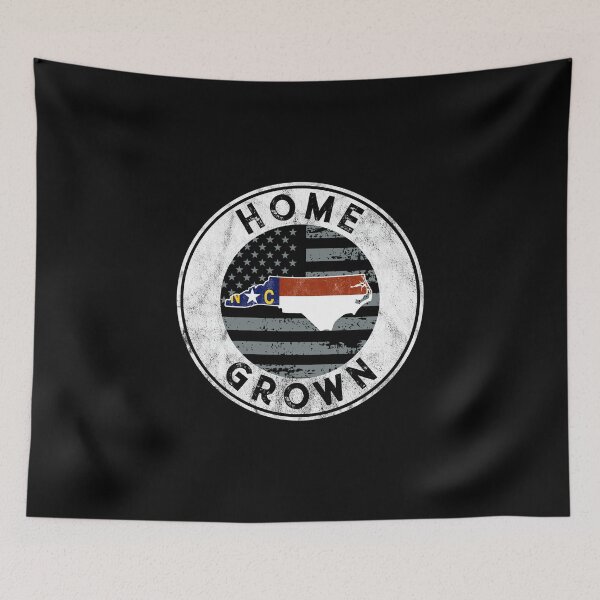 Item preview, North Carolina Native Home Grown State American Flag Pride design designed and sold by CreatedByHeidi.