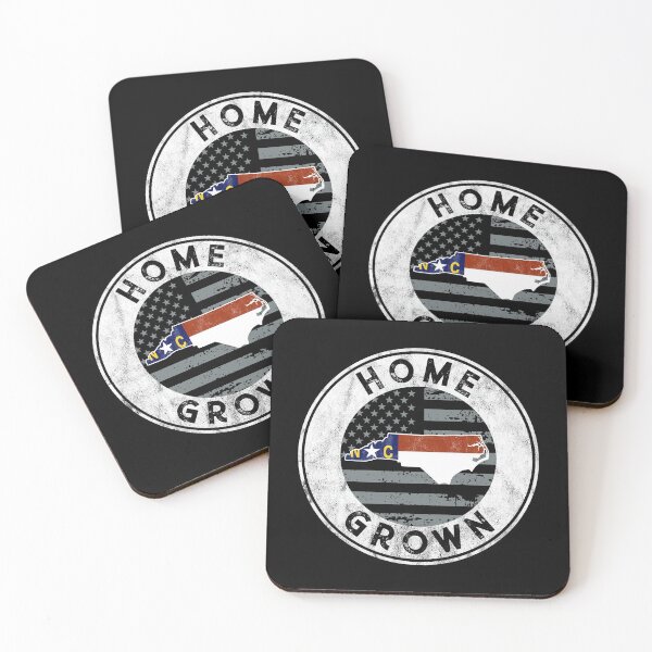 Item preview, North Carolina Native Home Grown State American Flag Pride design designed and sold by CreatedByHeidi.