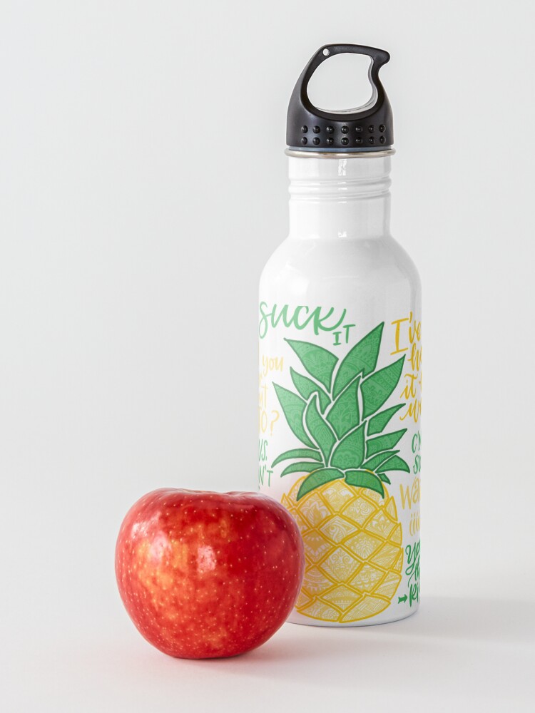 Alternate view of Psych - Quotes Water Bottle