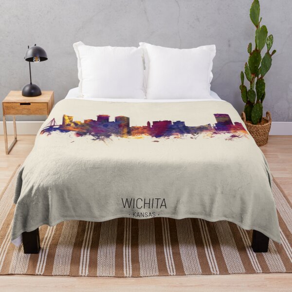 Item preview, Wichita Kansas Skyline designed and sold by ArtPrints.