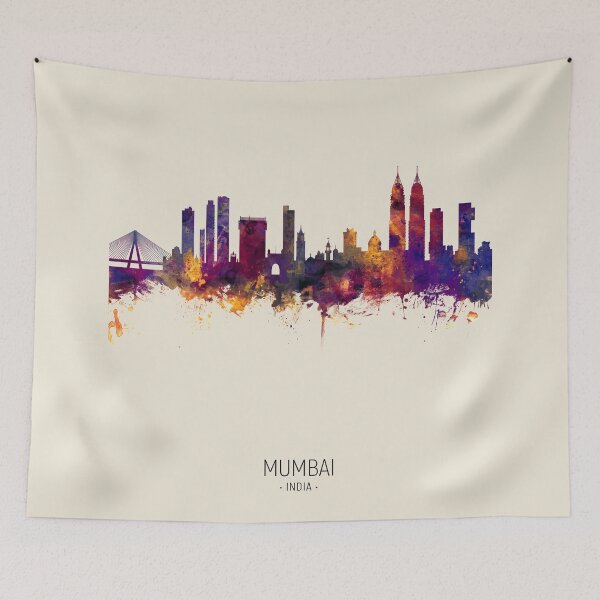 Item preview, Mumbai Skyline India Bombay designed and sold by ArtPrints.