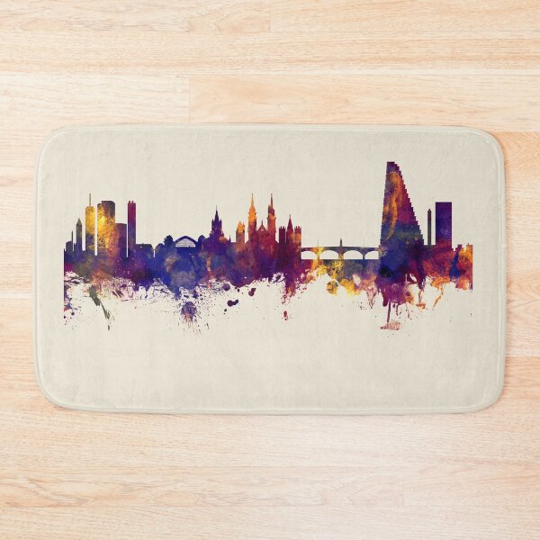 Item preview, Basel Switzerland Skyline designed and sold by ArtPrints.