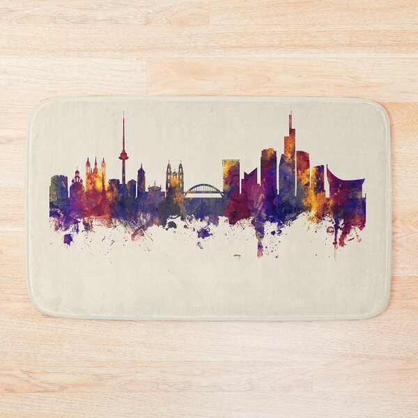 Item preview, Vilnius Lithuania Skyline designed and sold by ArtPrints.