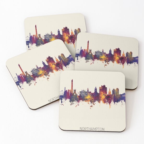 Item preview, Northampton England Skyline designed and sold by ArtPrints.