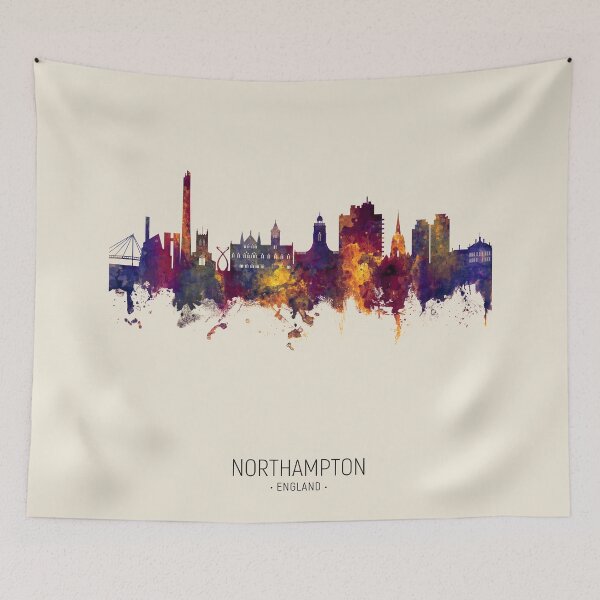 Item preview, Northampton England Skyline designed and sold by ArtPrints.
