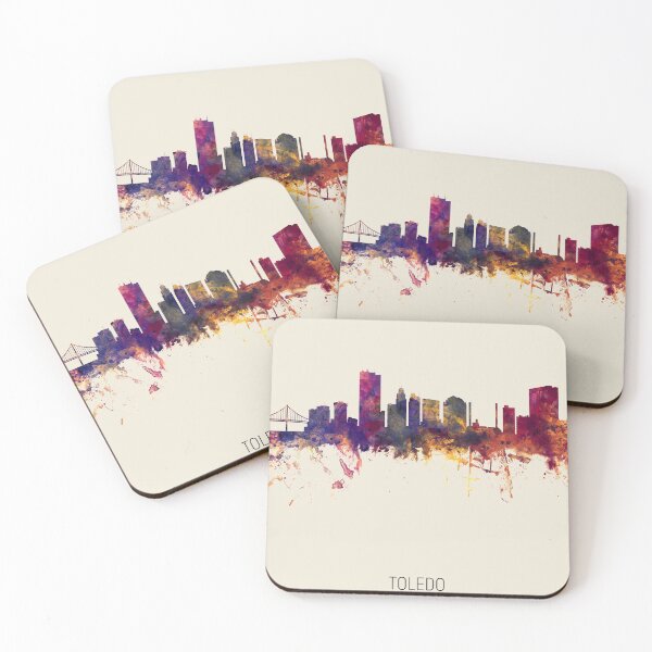 Item preview, Toledo Ohio Skyline designed and sold by ArtPrints.