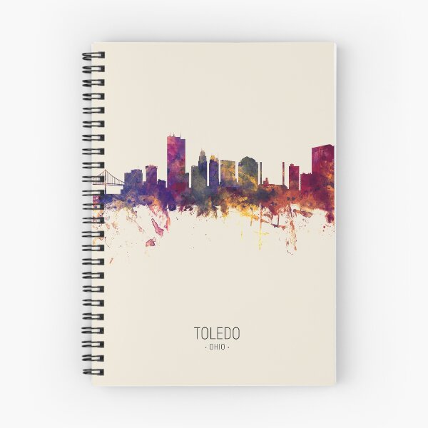 Item preview, Toledo Ohio Skyline designed and sold by ArtPrints.