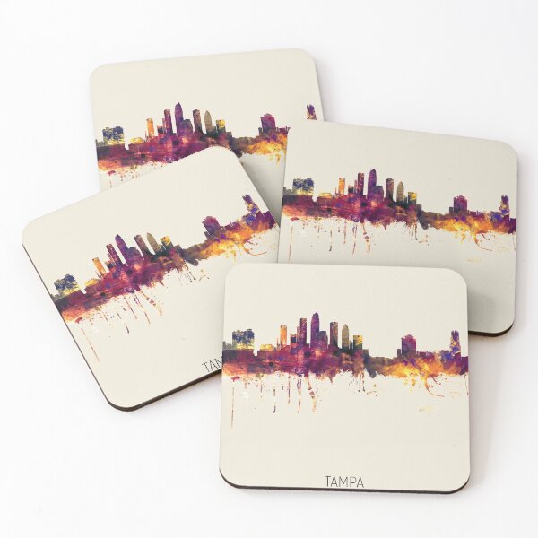 Item preview, Tampa Florida Skyline designed and sold by ArtPrints.