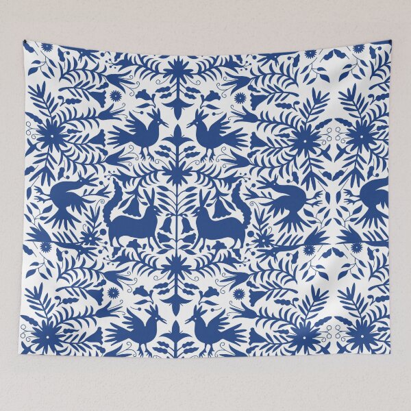 Item preview, Otomi Blue designed and sold by edleon.