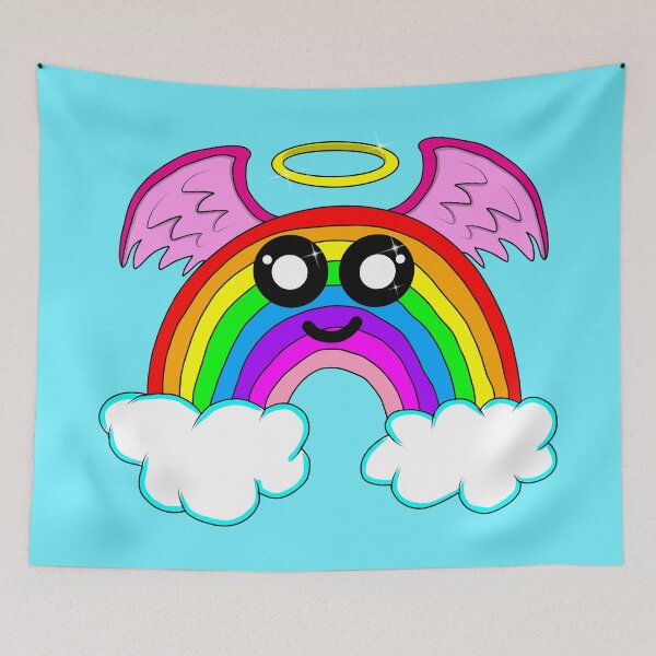 Item preview, Happy rainbow designed and sold by Melanie Jeyakkumar.