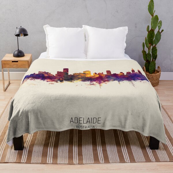 Artikelvorschau, Adelaide Australia Skyline entworfen und verkauft von ArtPrints.
