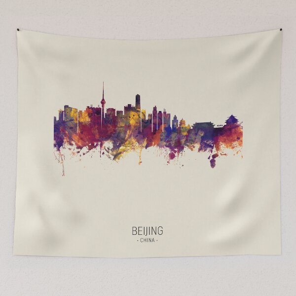 Item preview, Beijing China Skyline designed and sold by ArtPrints.