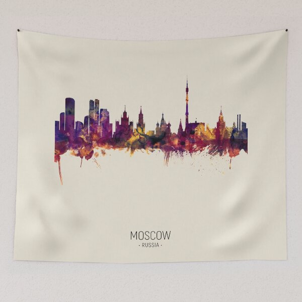 Item preview, Moscow Russia Skyline designed and sold by ArtPrints.