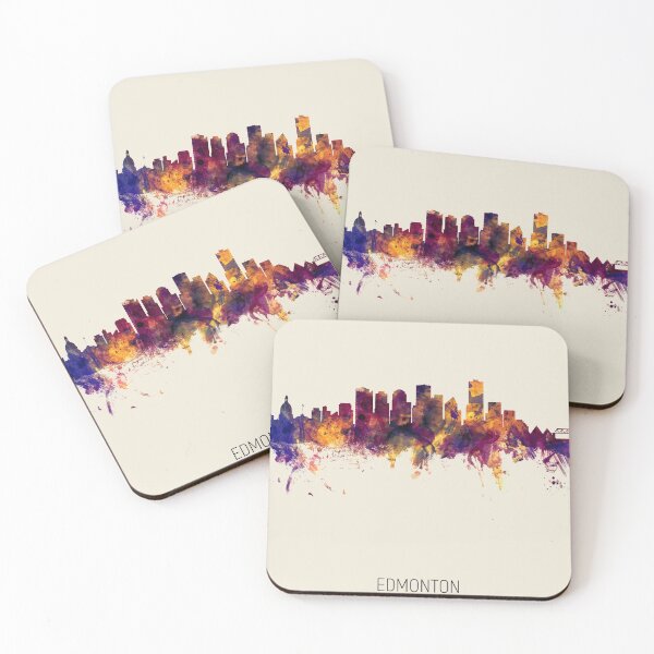Item preview, Edmonton Canada Skyline designed and sold by ArtPrints.