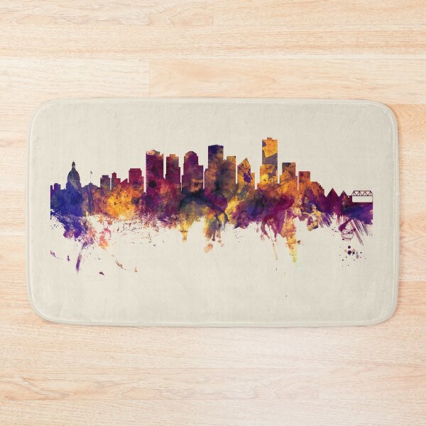 Item preview, Edmonton Canada Skyline designed and sold by ArtPrints.