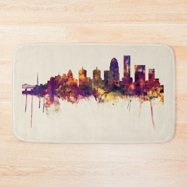 Item preview, Louisville Kentucky City Skyline designed and sold by ArtPrints.
