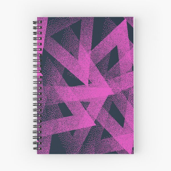 Item preview, Abstract Design, Pink and Black Triangle Pattern designed and sold by EBCustomDesign EBCD.