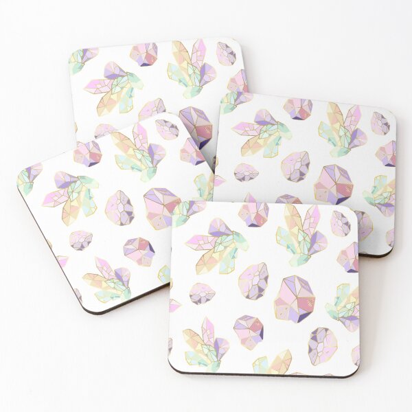 Item preview, Digital Gem Gems Scattered Pattern designed and sold by EBCustomDesign EBCD.