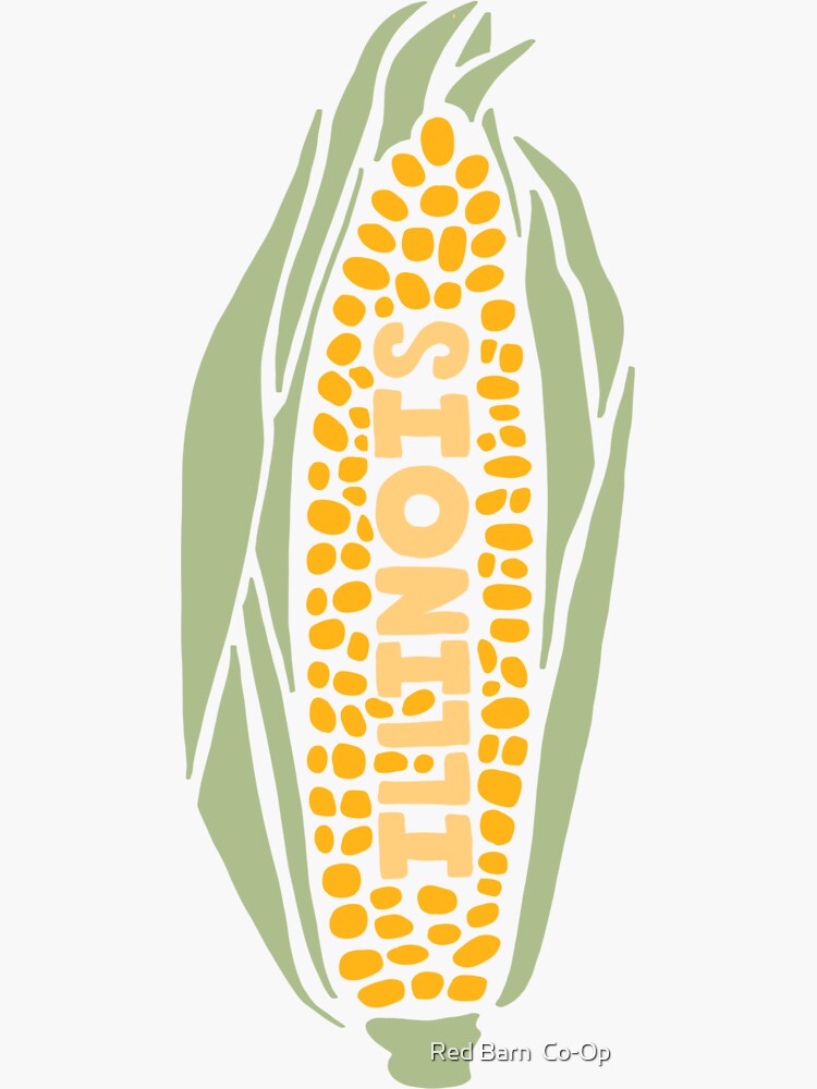 Illinois Corn Sticker