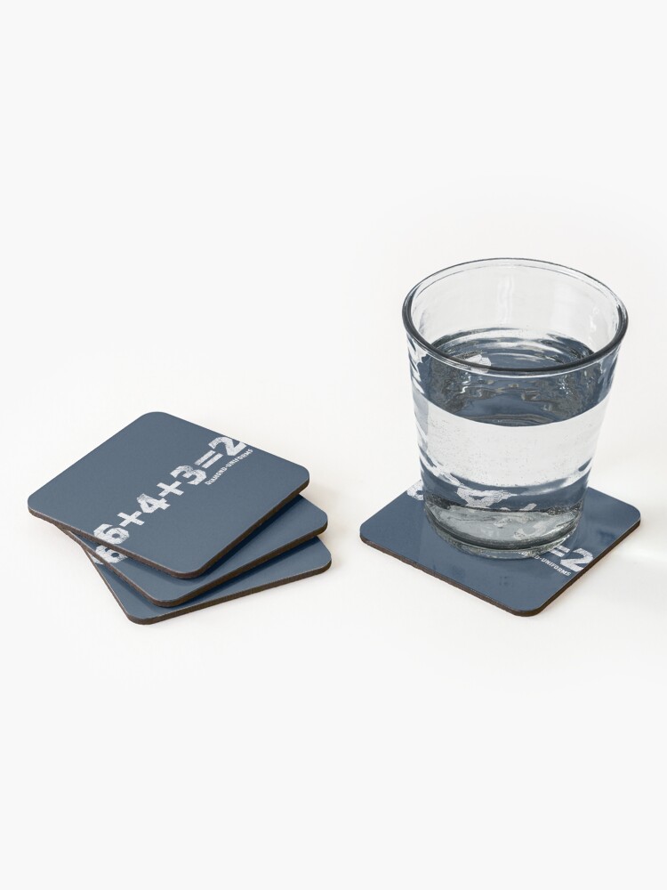 Alternate view of 6+4+3=2 Coasters (Set of 4)