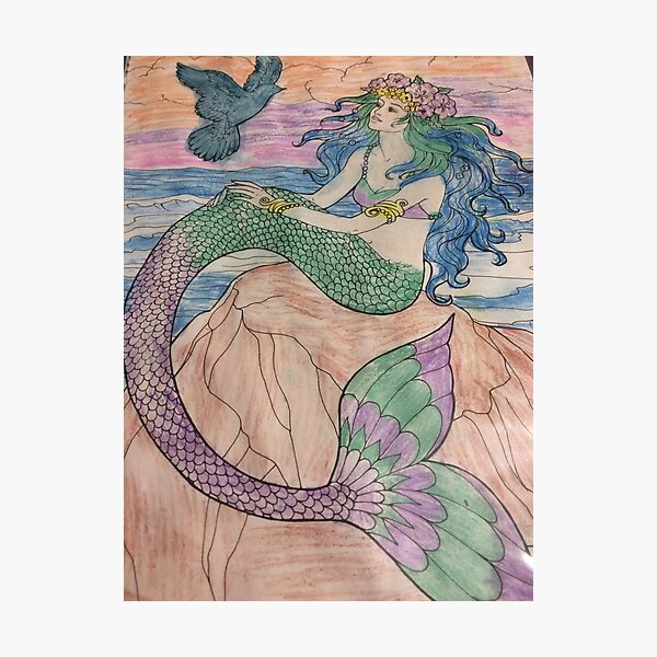 Item preview,  Mermaid number six  designed and sold by PETAbstractA.