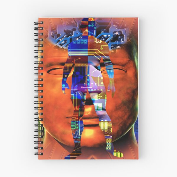 Item preview, Colorful, Surreal, Abstract, Digital, Cyborg T-Shirt designed and sold by EBCustomDesign EBCD.