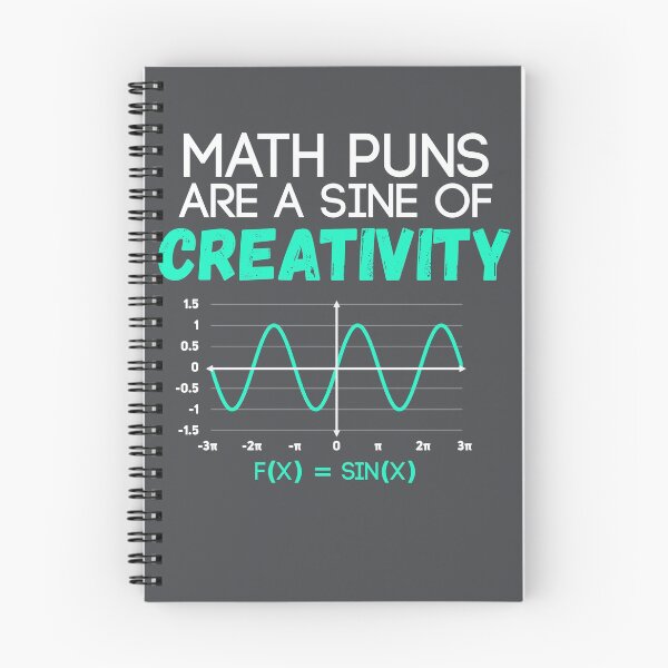 Item preview, Math Puns Are Sine of Creativity Funny Math designed and sold by ScienceIsFun.