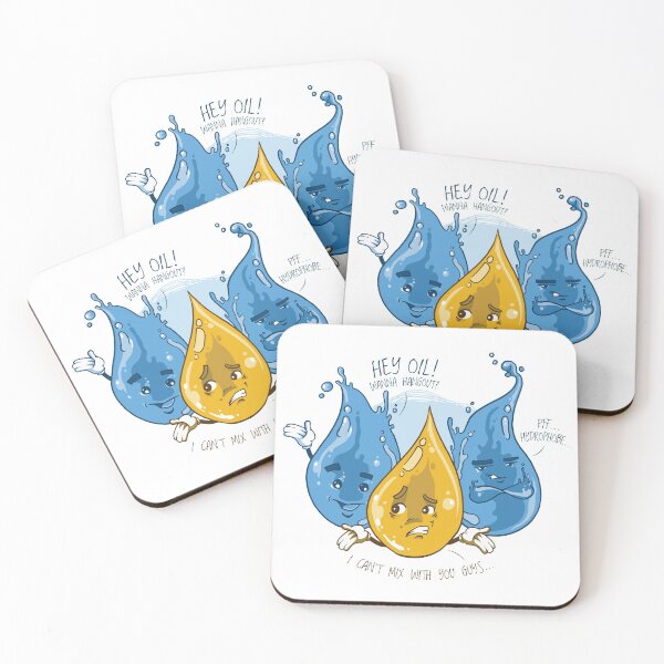 Item preview, Water against oil. designed and sold by emphatic.