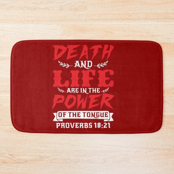Item preview, Proverbs 18:21 designed and sold by plushism.